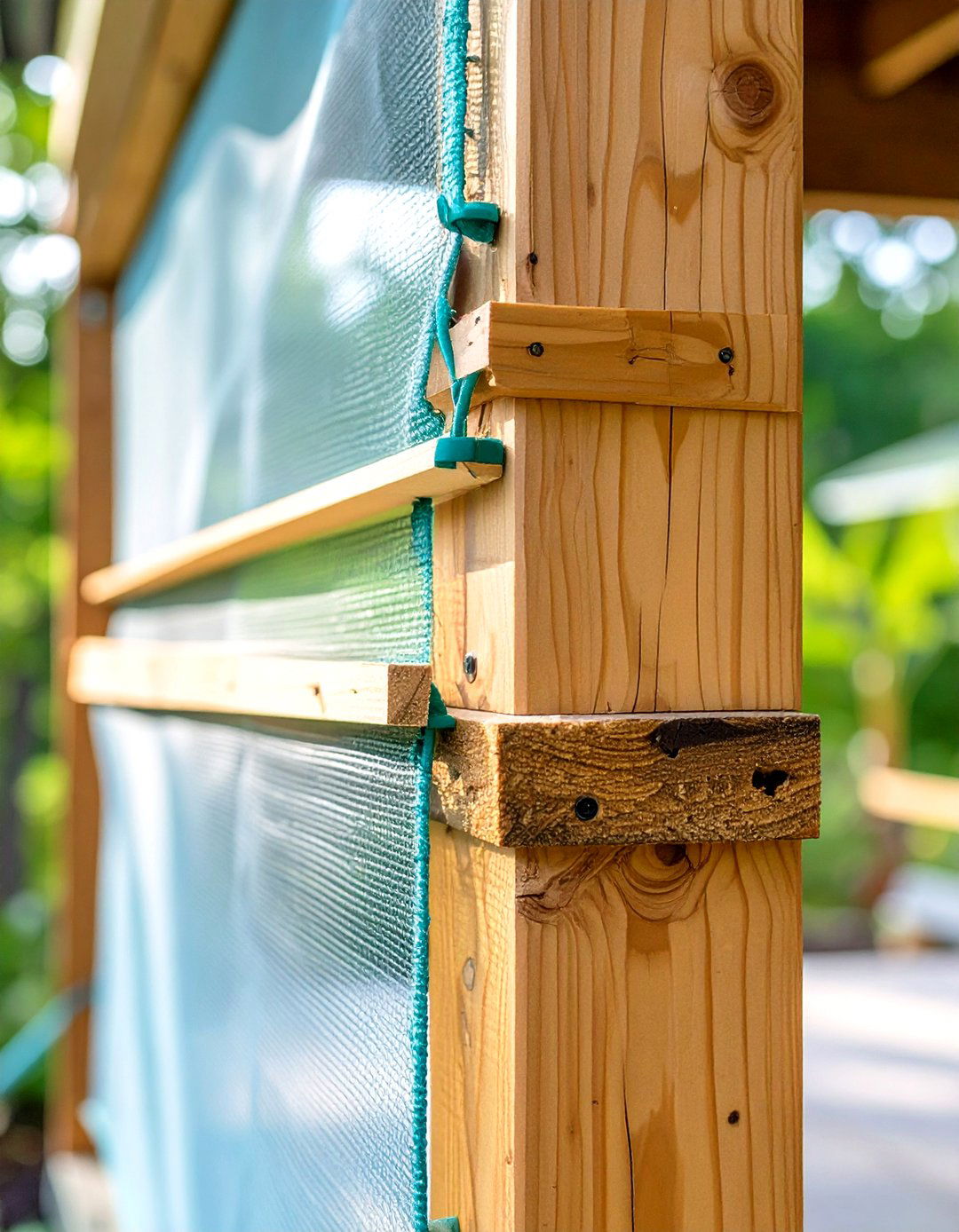 Attach Screens Directly to Existing Porch Posts - 30 screen porch ideas on a budget