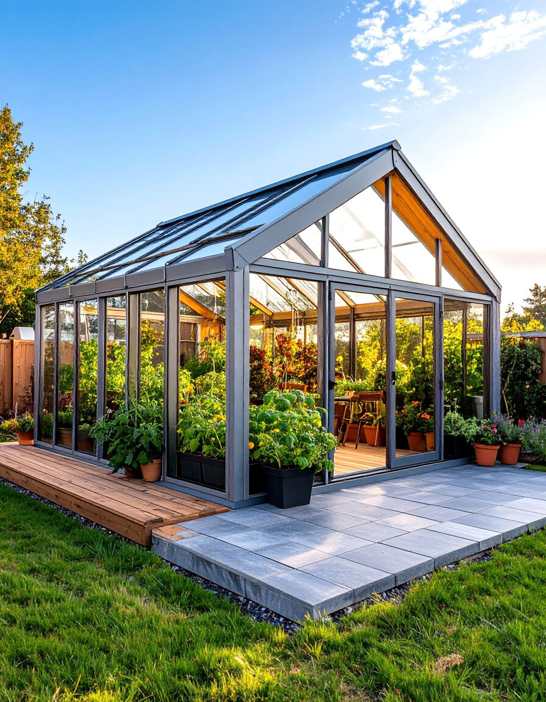 Attached Lean To Greenhouse - 30 patio covering ideas