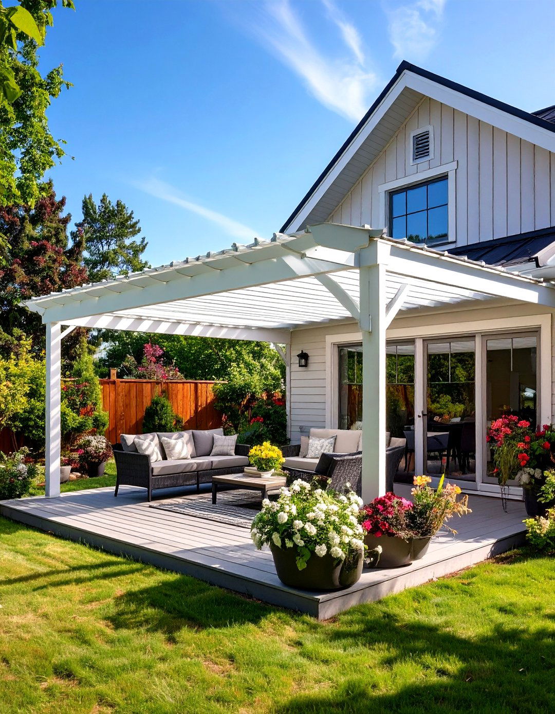 Attached Louvered Patio Roof - 30 patio roof ideas attached to house