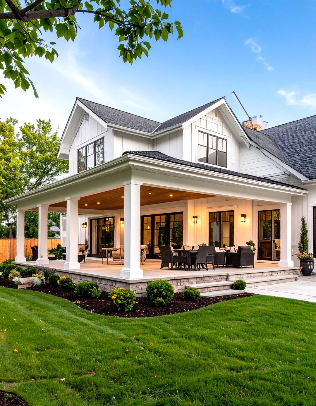 Attached Pavilion Style Roof - 30 patio roof ideas attached to house