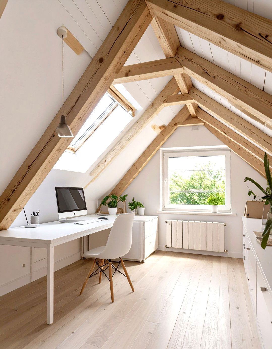 Attic Loft Home Office - 30 home office decorating ideas