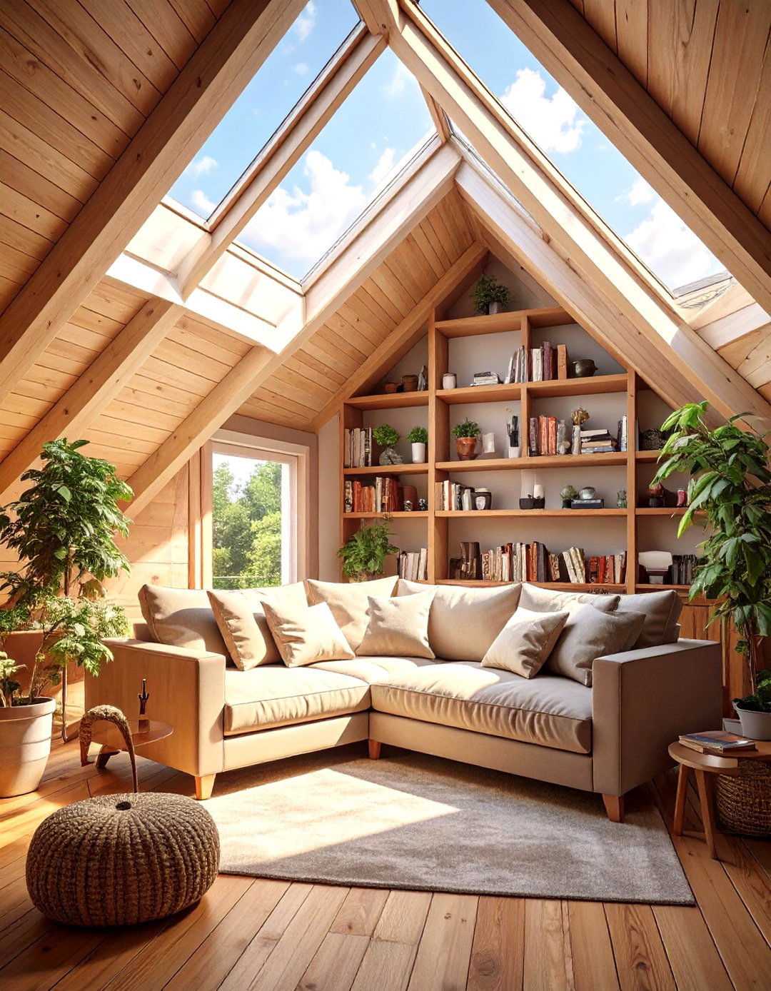 Attic Loft Retreat Man Cave - 30 tiny small man cave ideas