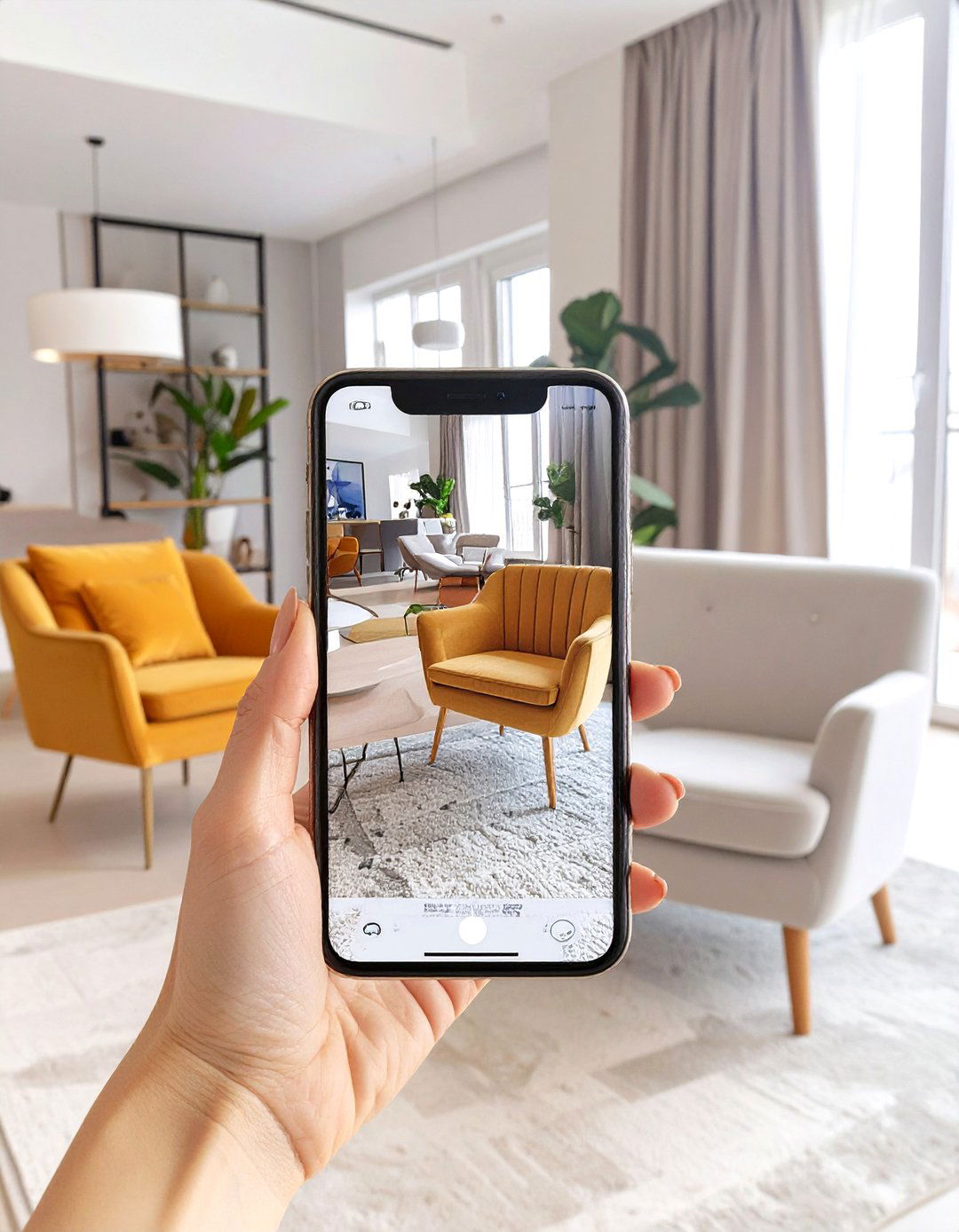 Augmented Reality for Furniture Previews - 30 virtual interior design ideas
