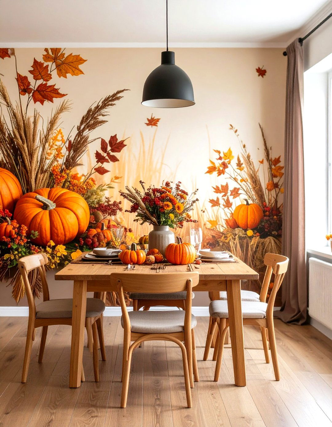 Autumn Harvest Broom Wallpaper - 30 broom wallpaper ideas