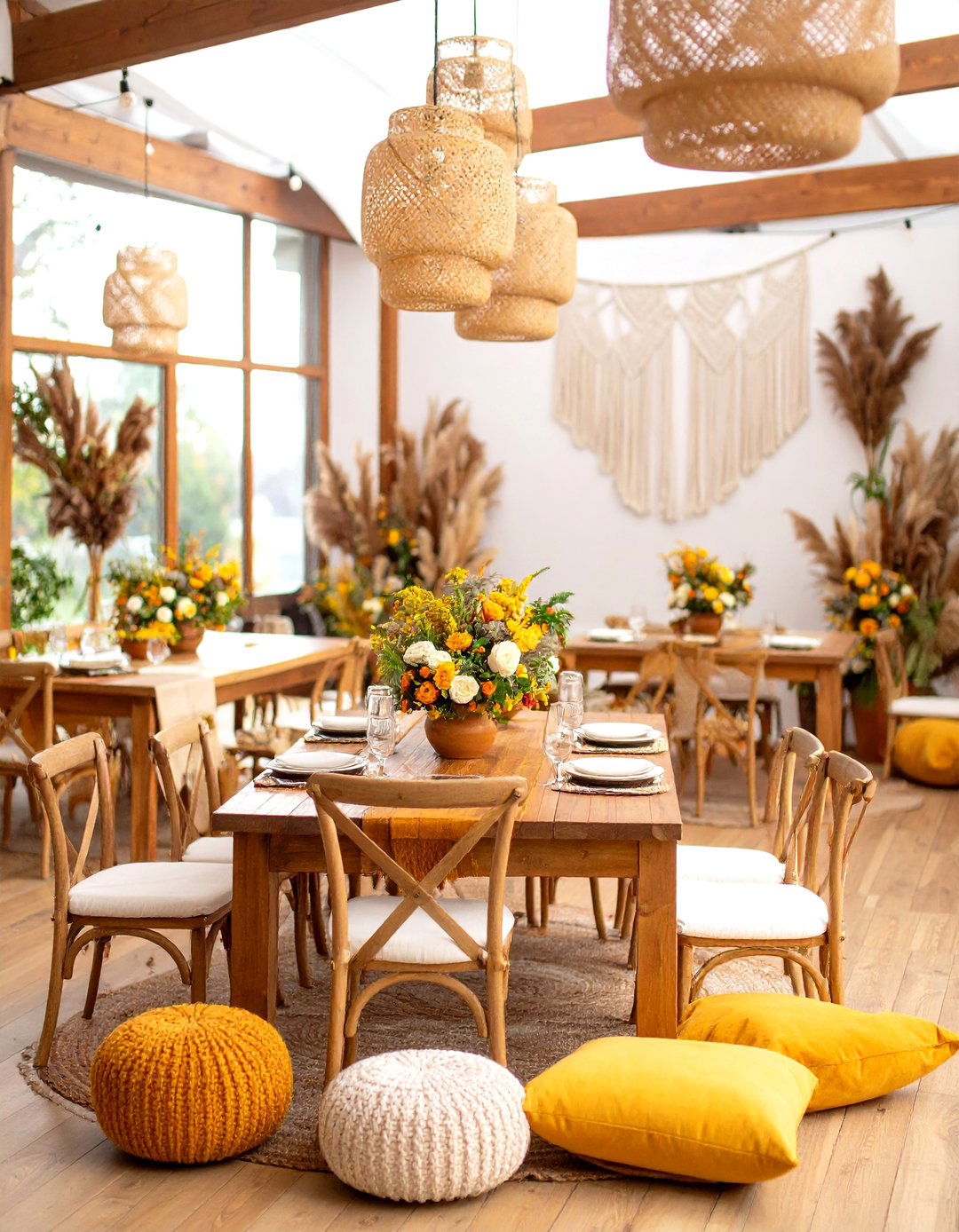 Autumnal Boho Chic Shower - 30 fall baby shower ideas