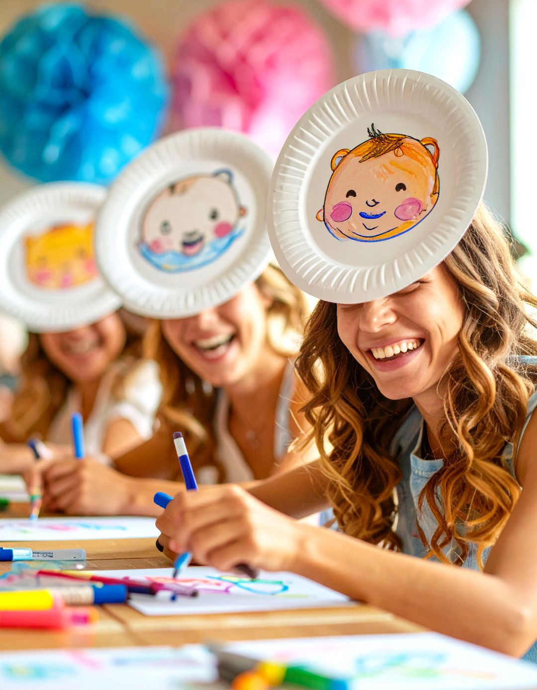 Baby Sketch Artists - 30 baby shower game ideas