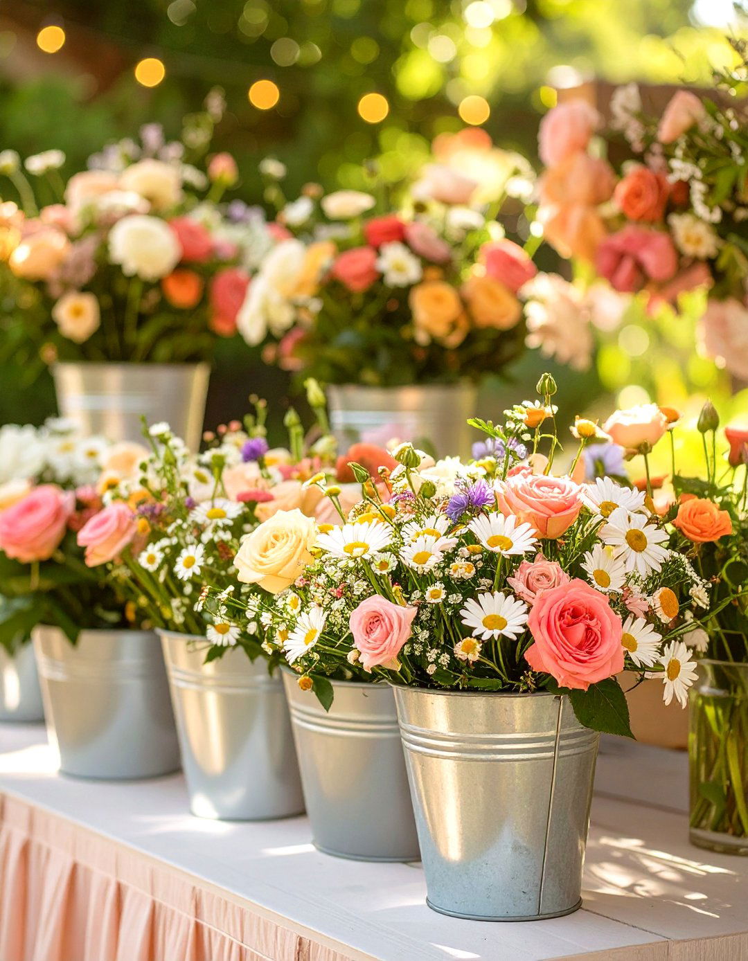 Baby in Bloom Floral Arrangements - 30 unique baby shower decoration ideas