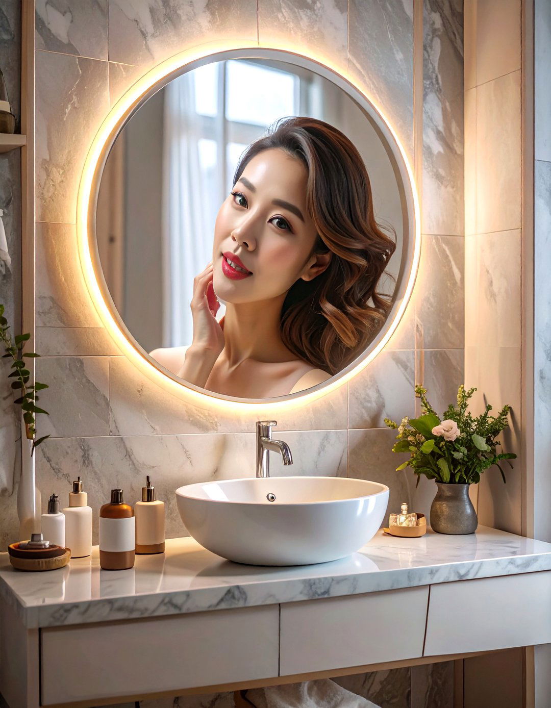 Backlit Bathroom Mirror for a Modern Glow - 30 best lighting for interior design ideas