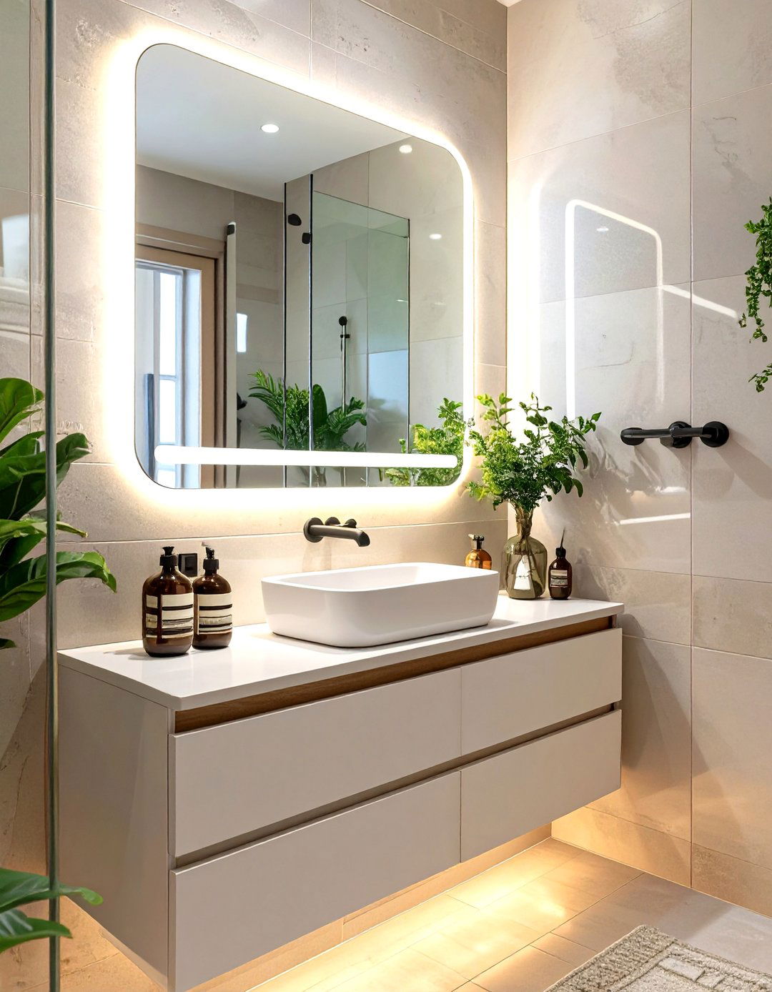 Backlit Mirrors and Medicine Cabinets - 30 bathroom trends