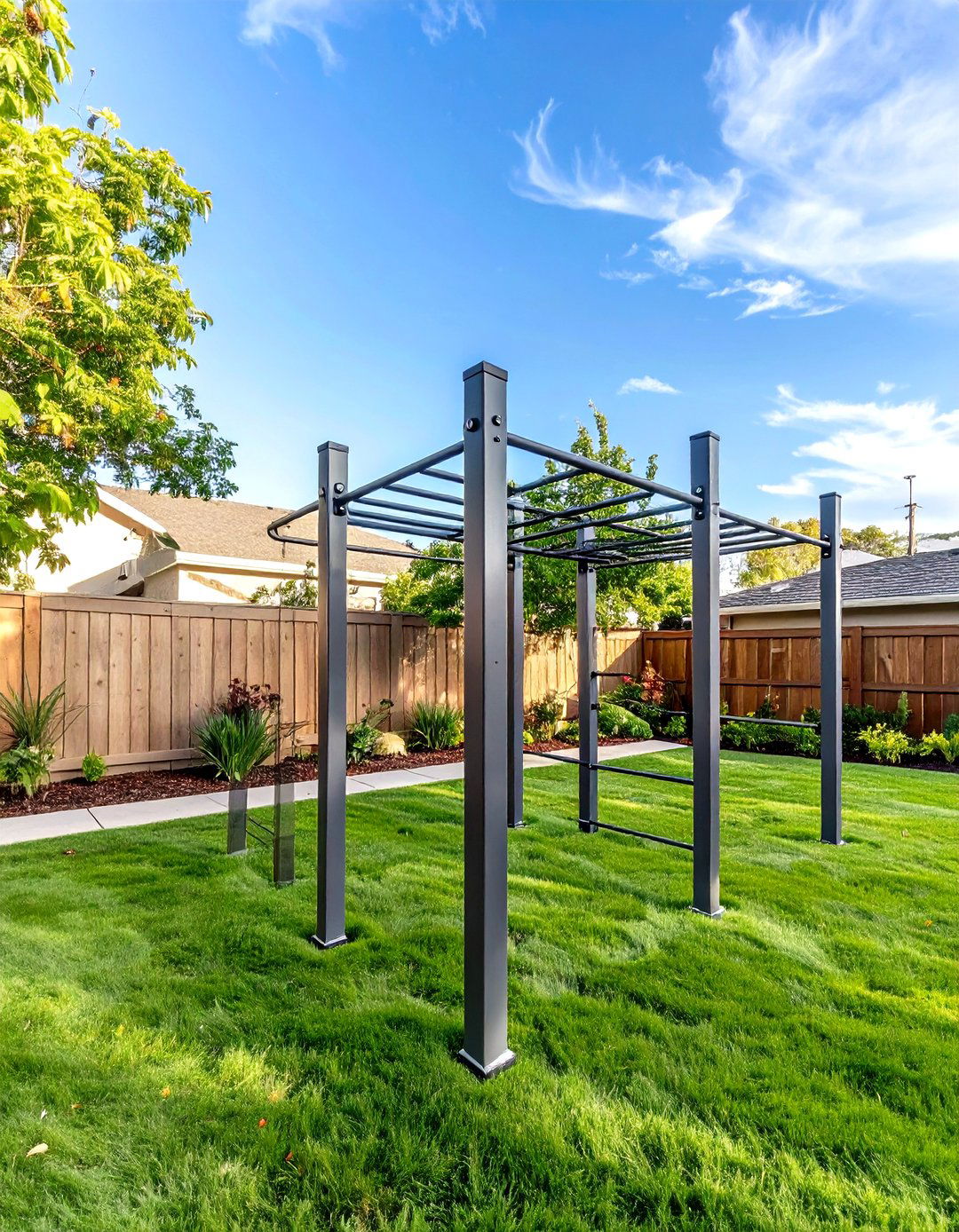 Backyard Calisthenics Park - 30 outdoor gym ideas