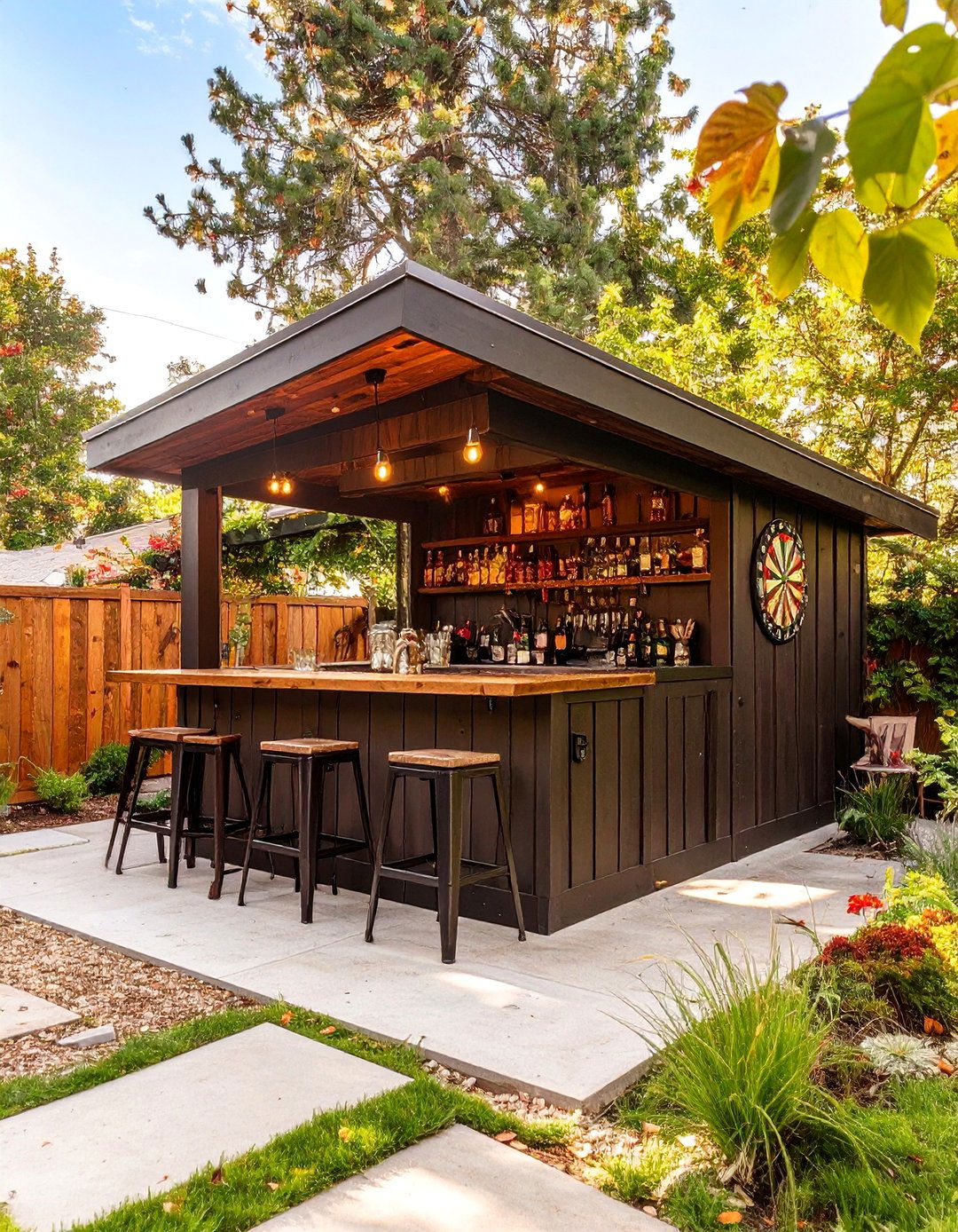 Backyard Pub and Bar Shed - 30 backyard shed ideas