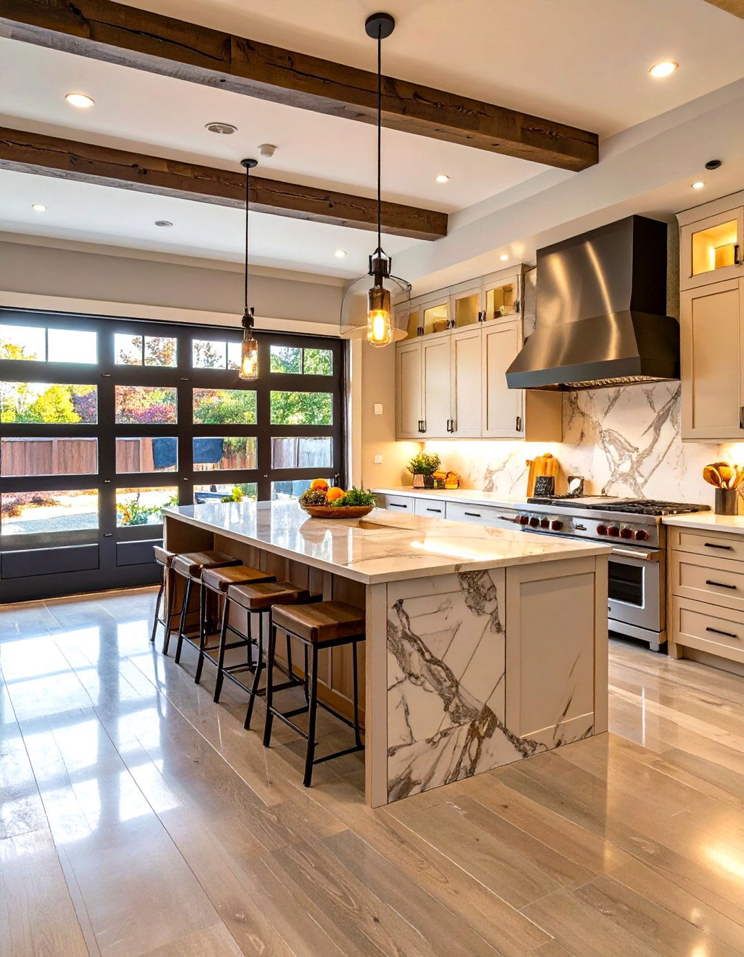 Bakers Dream Kitchen Extension - 30 garage door conversion ideas