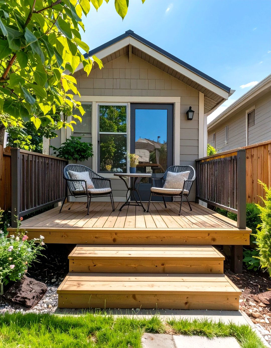 Balcony Style Small Deck - 30 small deck ideas on a budget