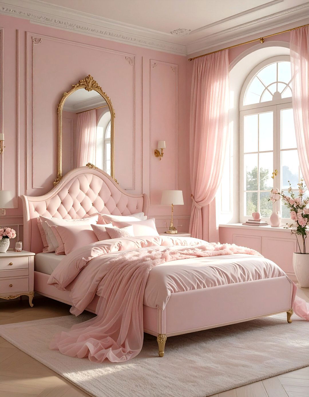 Ballet Slipper Pink Bedroom - 30 luxury pink girl bedroom design ideas