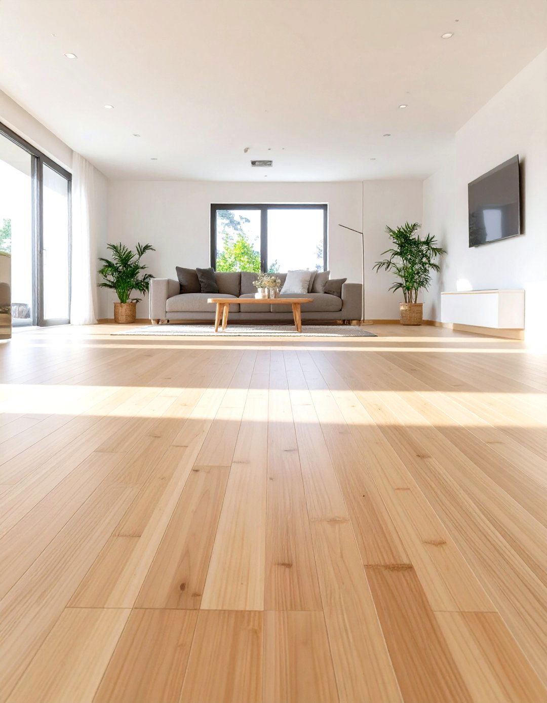 Bamboo Flooring Installation - 30 sustainable interior design ideas