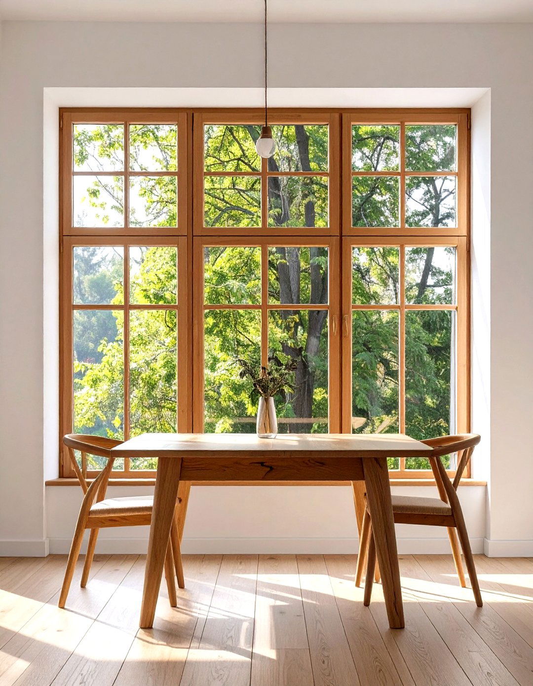 Bare Windows for Maximum Light - 30 simple dining room ideas