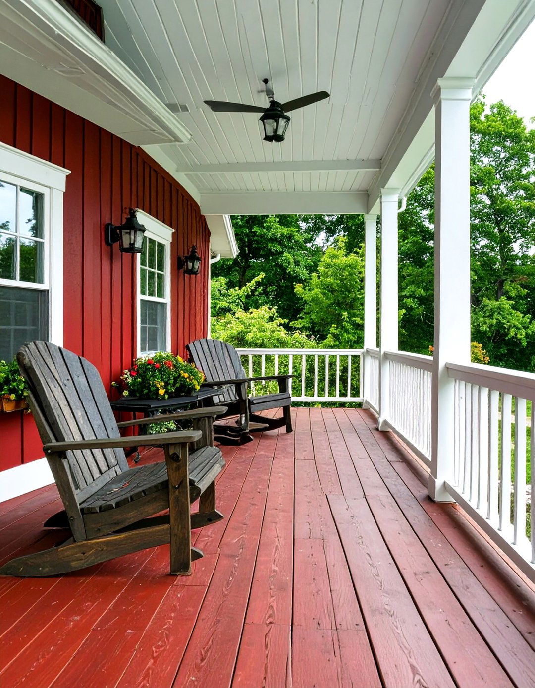 Barn Red Deck Paint - 30 deck paint ideas