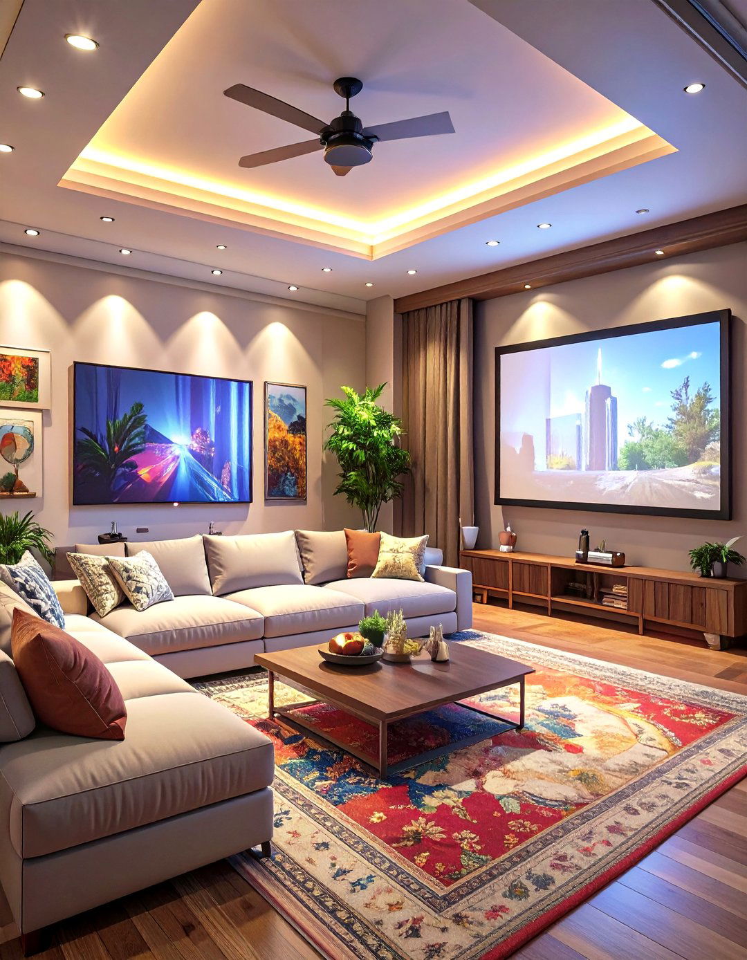 Basement Corner Small Home Theater - 30 small home theater ideas