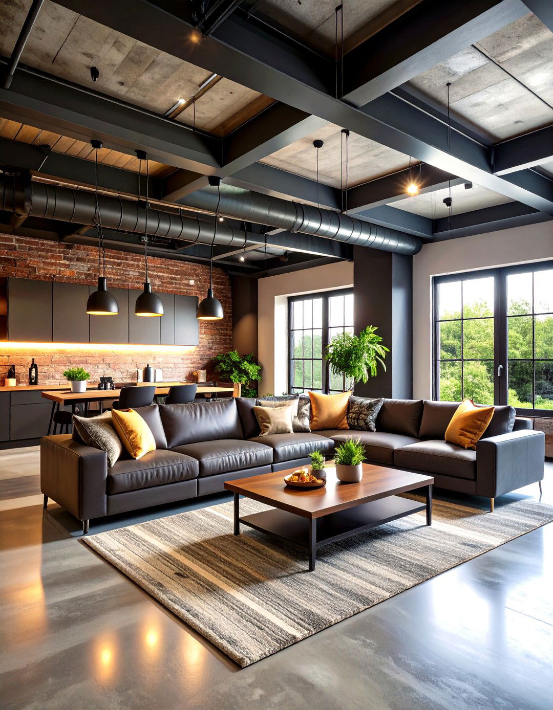 Basement with an Exposed Ceiling - 30 patricketsesfantomes.com what is interior design ideas