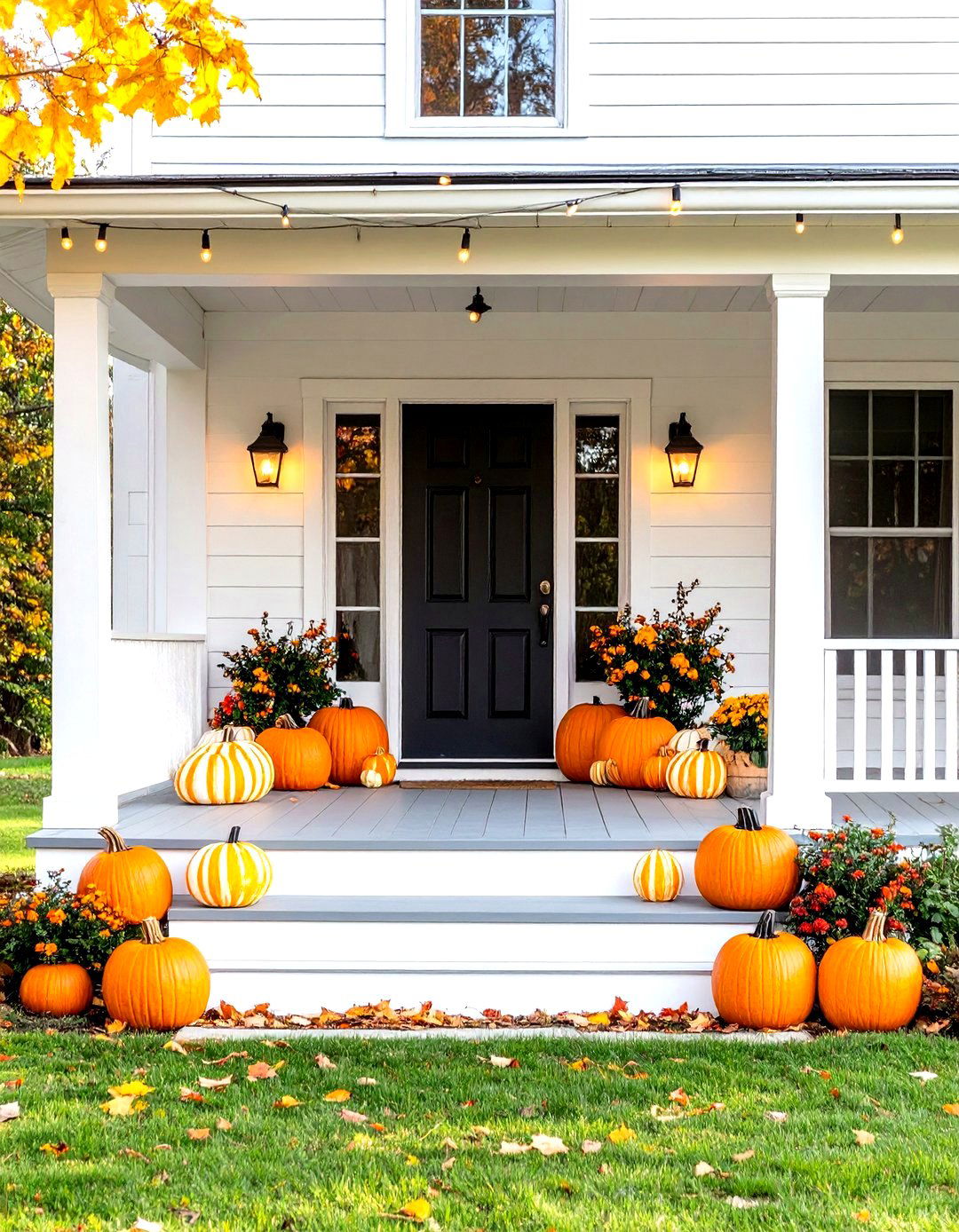 Bat Cave Porch - 30 halloween porch ideas