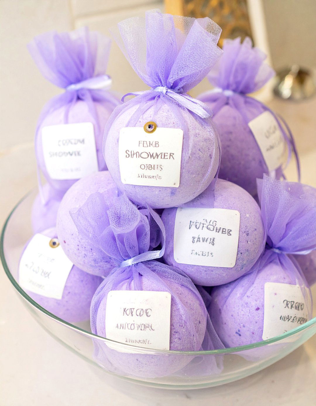 Bath Bomb Favors - 30 baby shower favors ideas