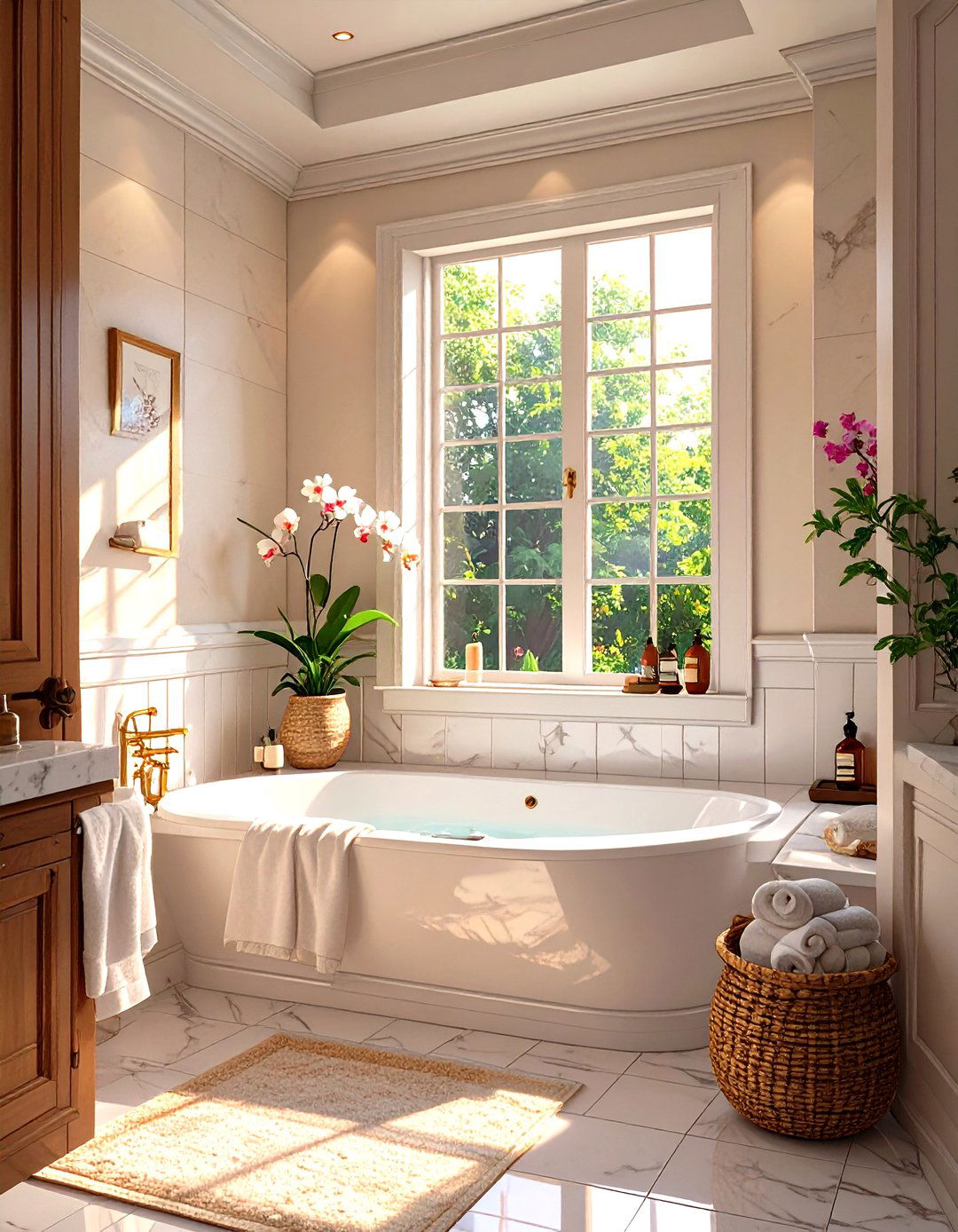 Bay Shower Window in Bathroom - 30 shower window ideas