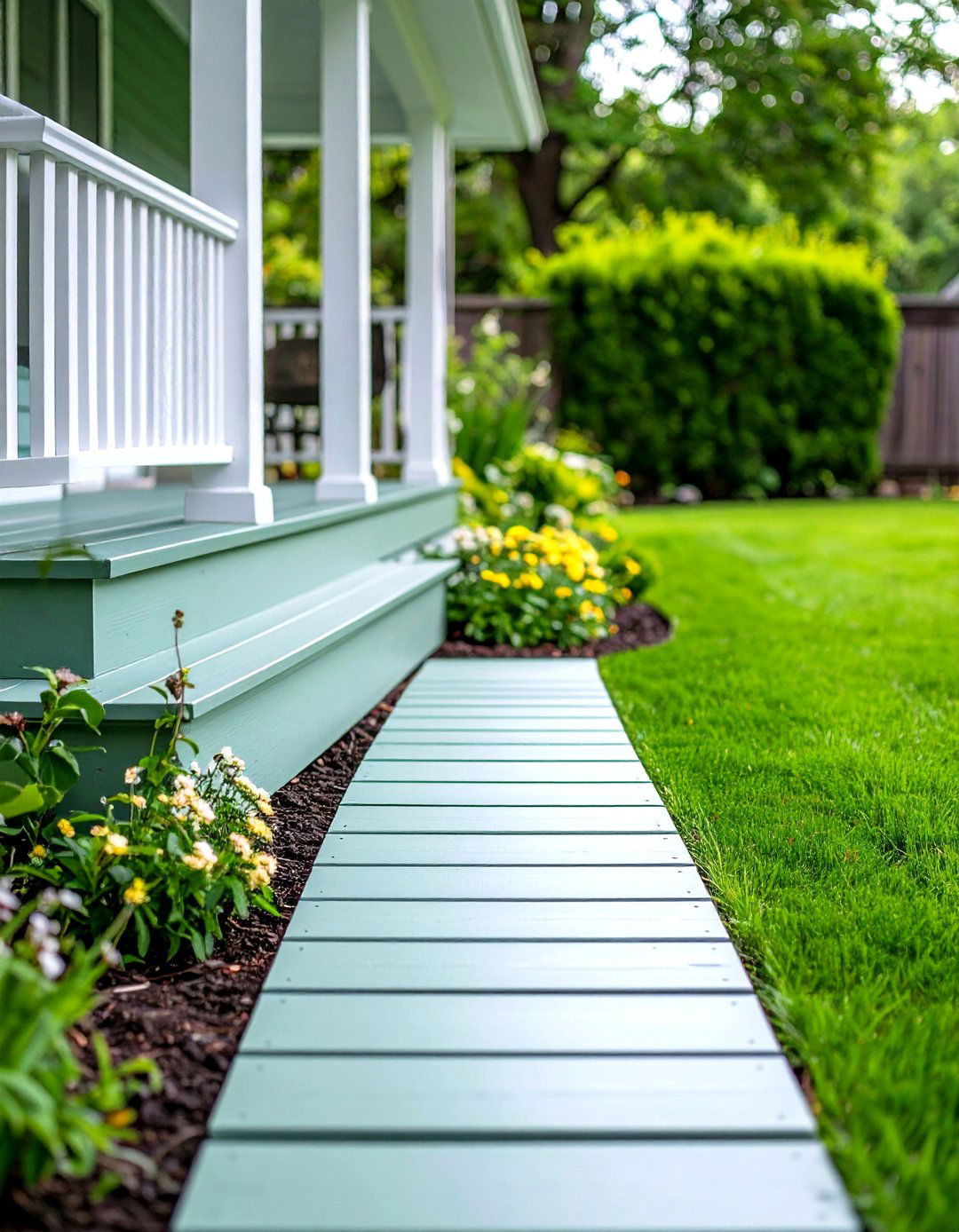 Beadboard Panel Porch Skirting - 30 porch skirting ideas