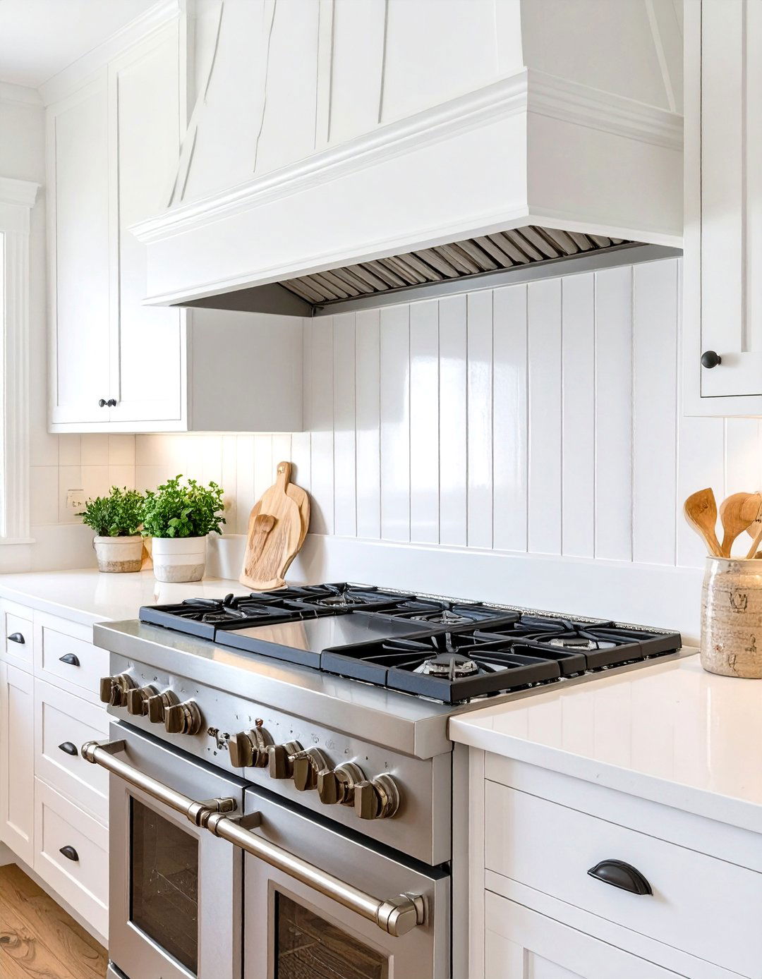 Beadboard Panel Stove Backsplash - 30 stove backsplash ideas