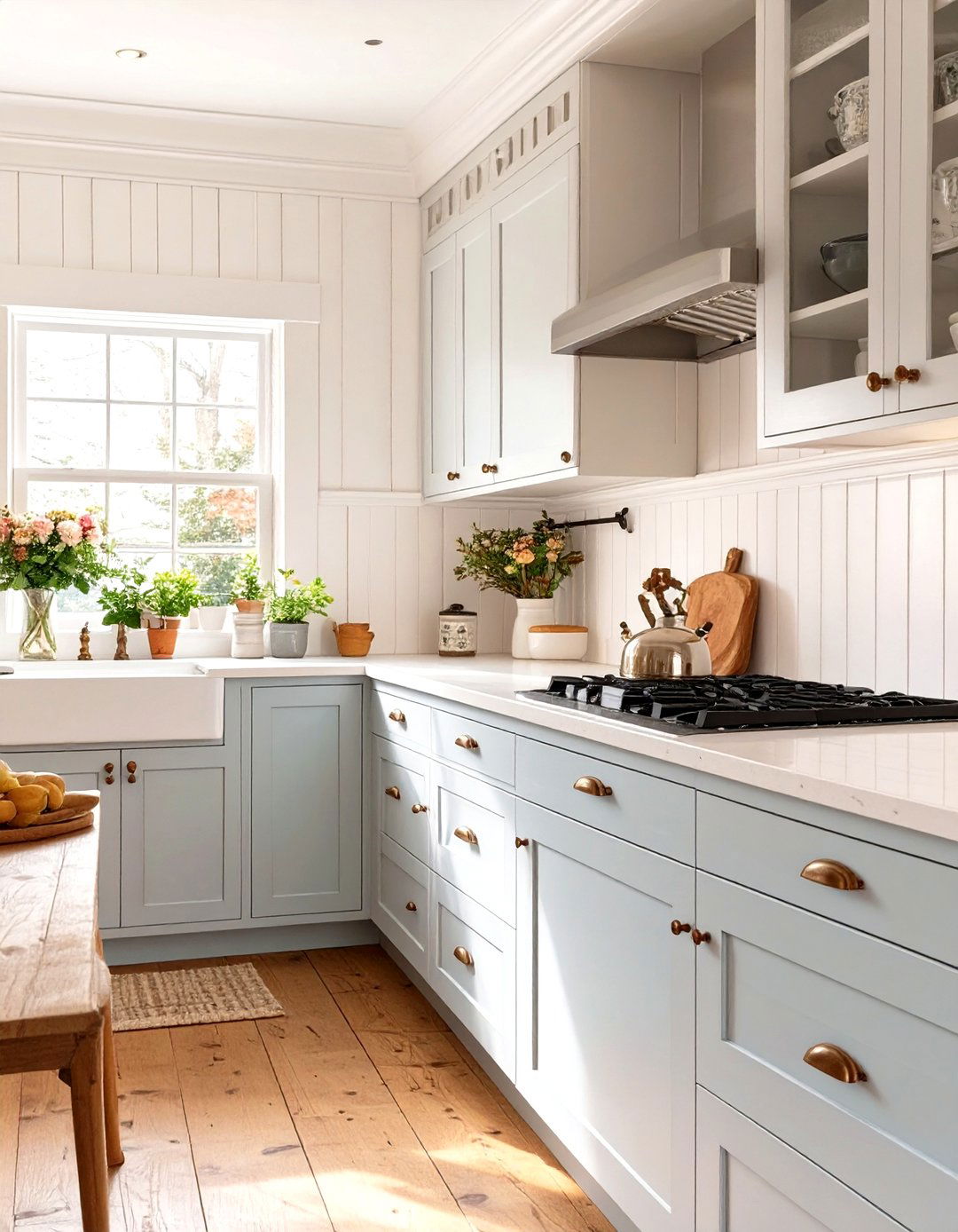 Beadboard Paneling - 30 timeless kitchen design ideas