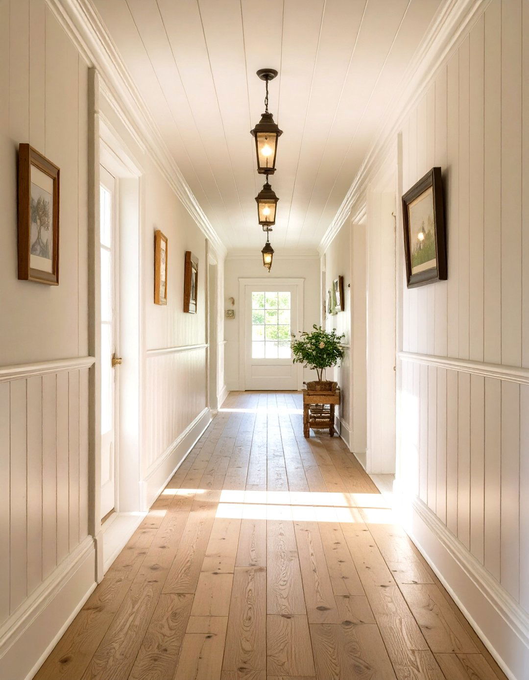 Beadboard Paneling on Walls and Ceilings - 30 what is country interior design ideas