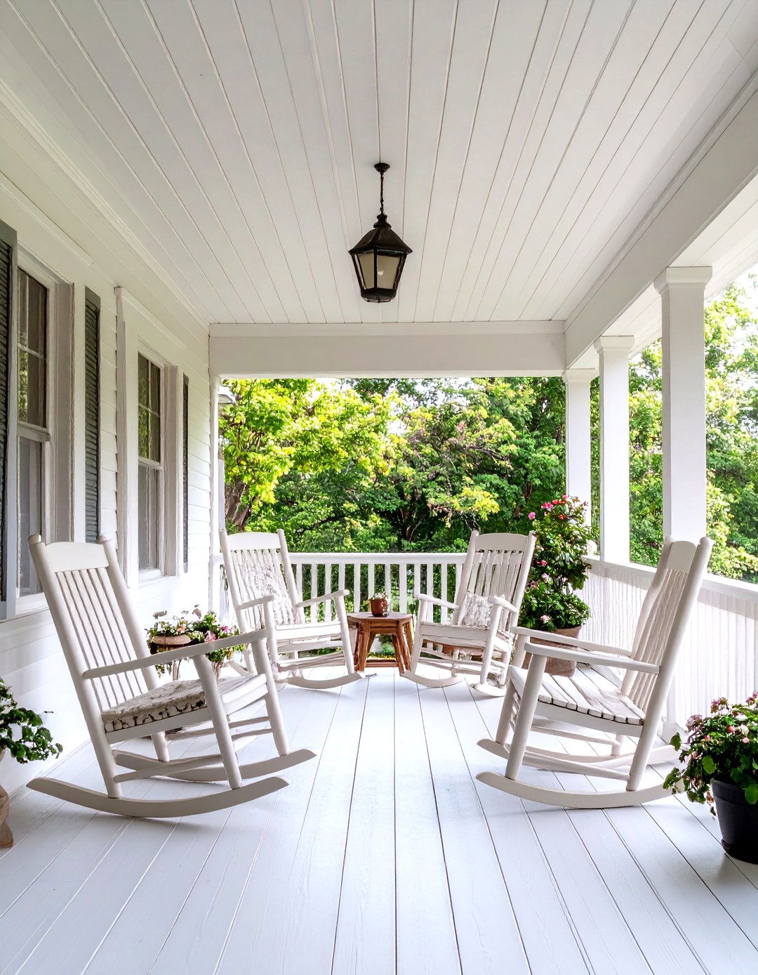 Beadboard Wallpaper Porch Ceiling - 30 inexpensive porch ceiling ideas
