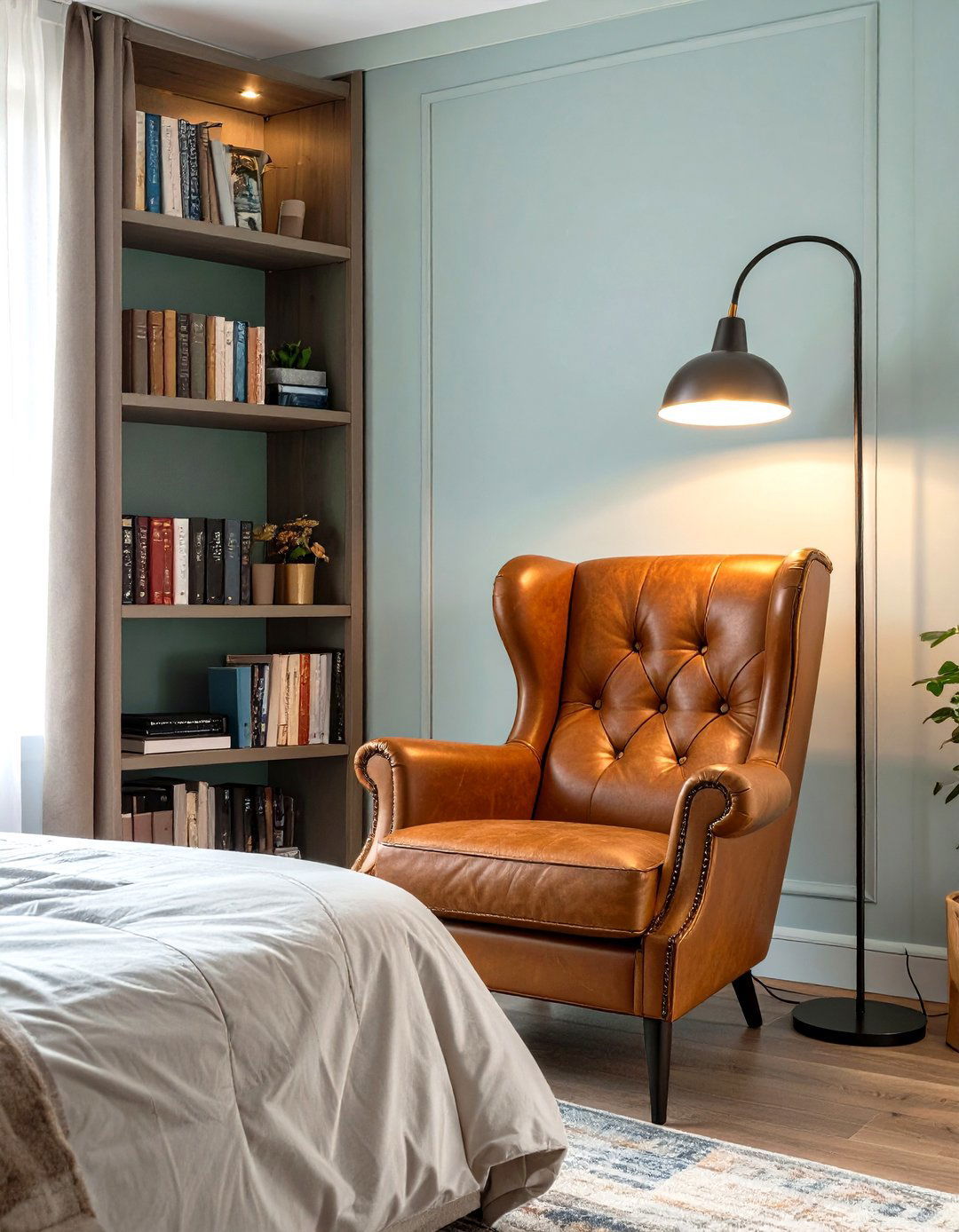 Bedroom Corner Reading Nook Man Cave - 30 tiny small man cave ideas