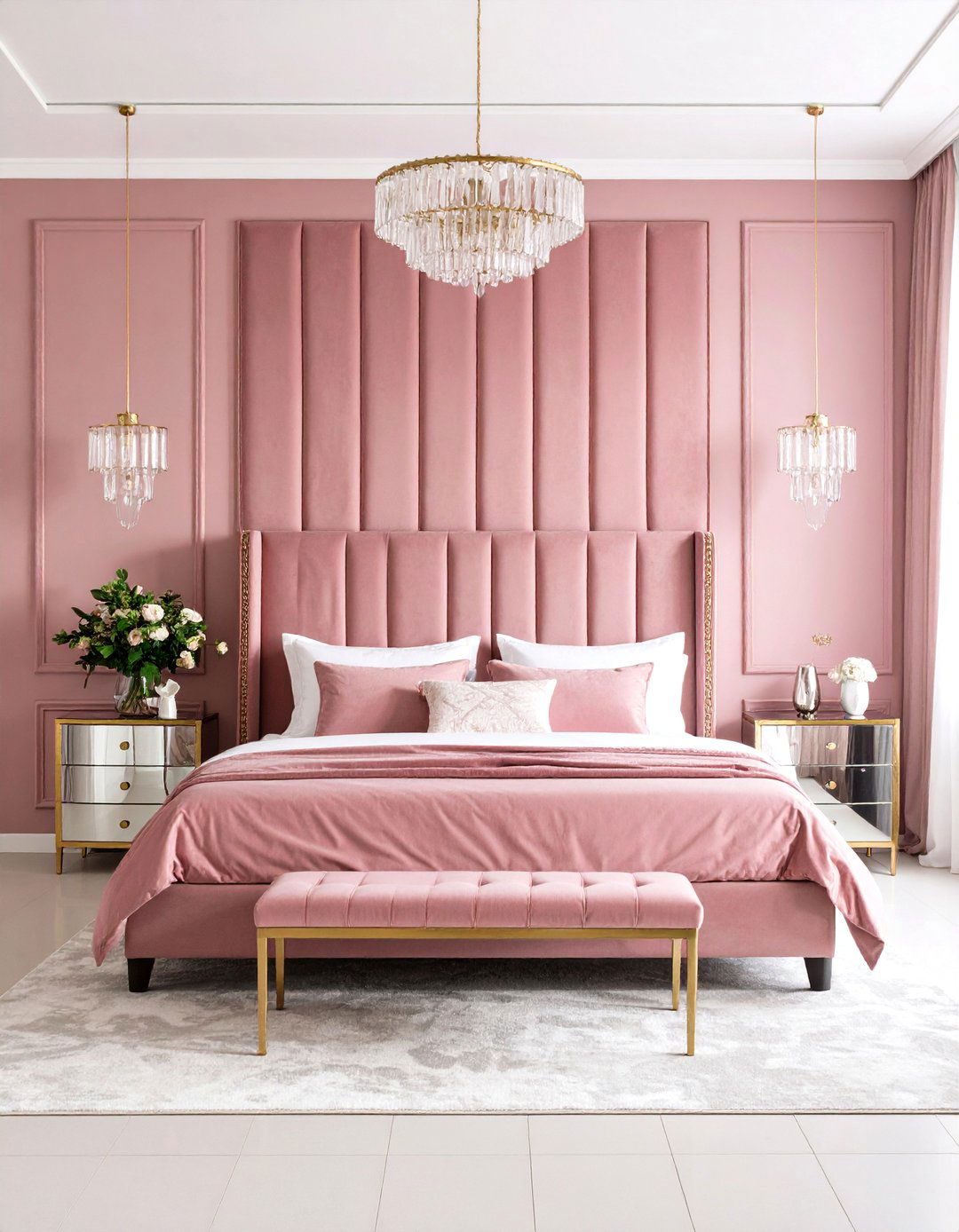 Bedroom Upholstered Wall Panels - 30 ai accent wall design ideas