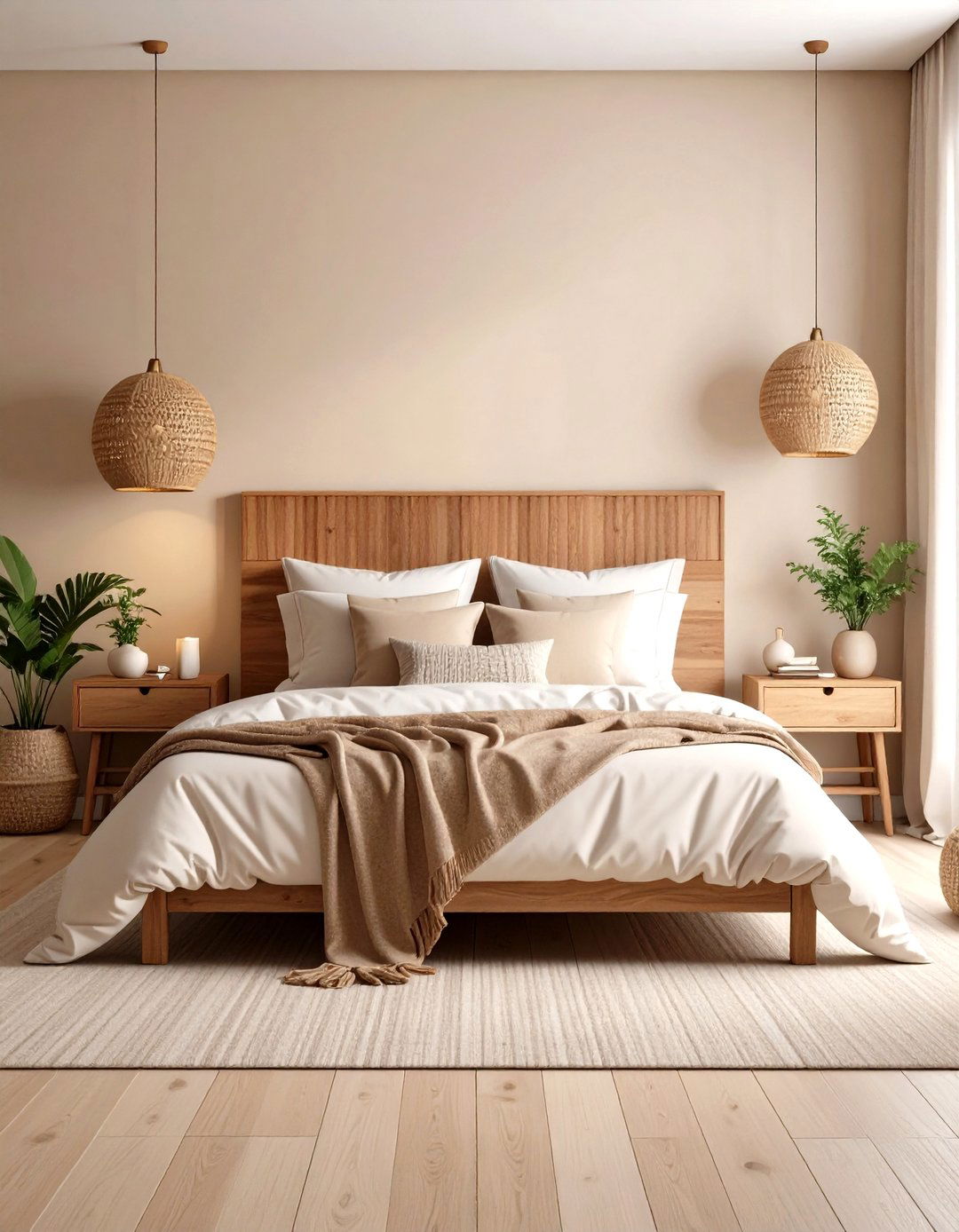Bedroom with Limewash Painted Walls - 30 pinterest interior design ideas