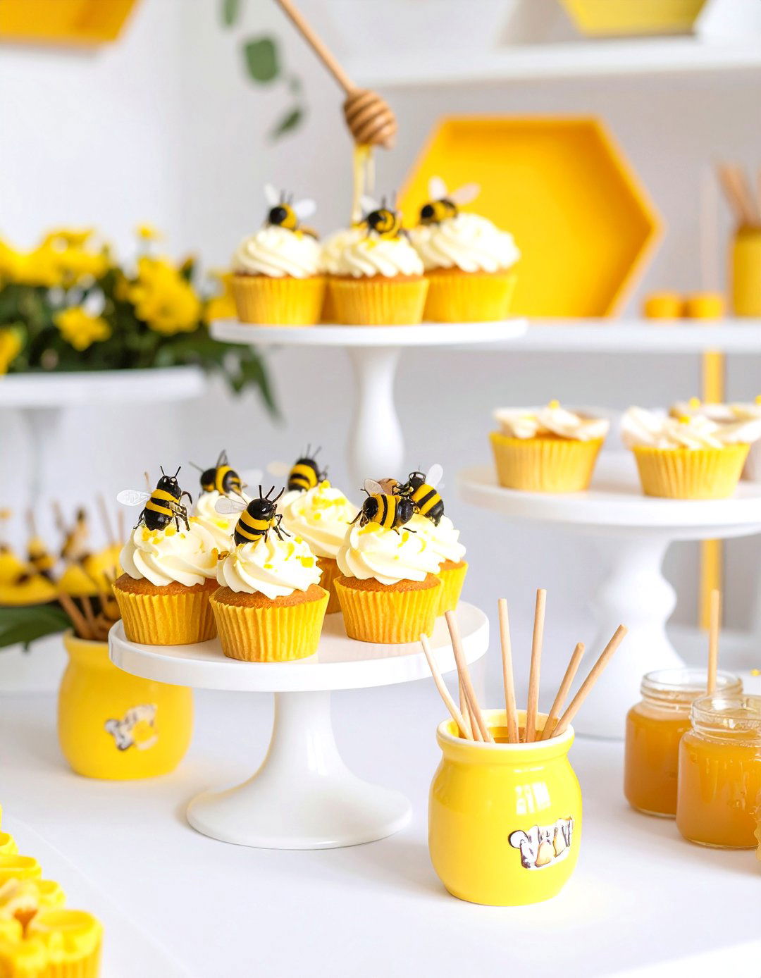 Bee Themed Sweet as Can Bee Decor - 30 unique baby shower decoration ideas