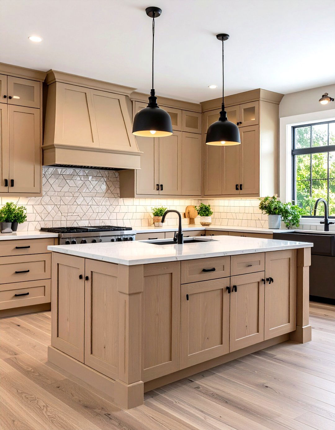 Beige Kitchen Cabinets - 30 kitchen cabinets paint ideas