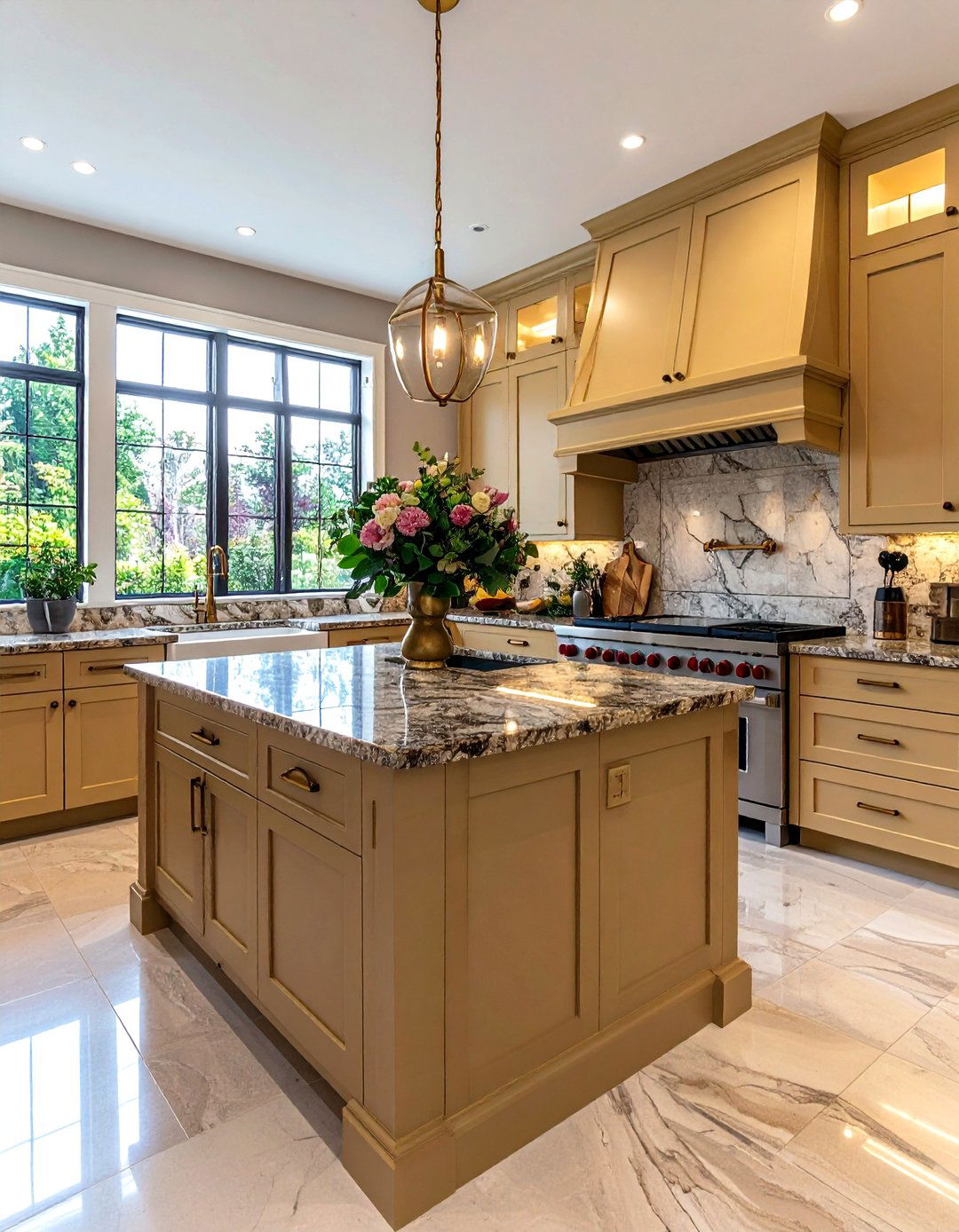 Beige Kitchen Cabinets - 30 kitchen cabinet color trends 2025