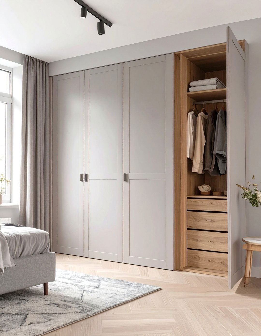 Bifold Closet Doors - 30 closet door ideas for bedroom