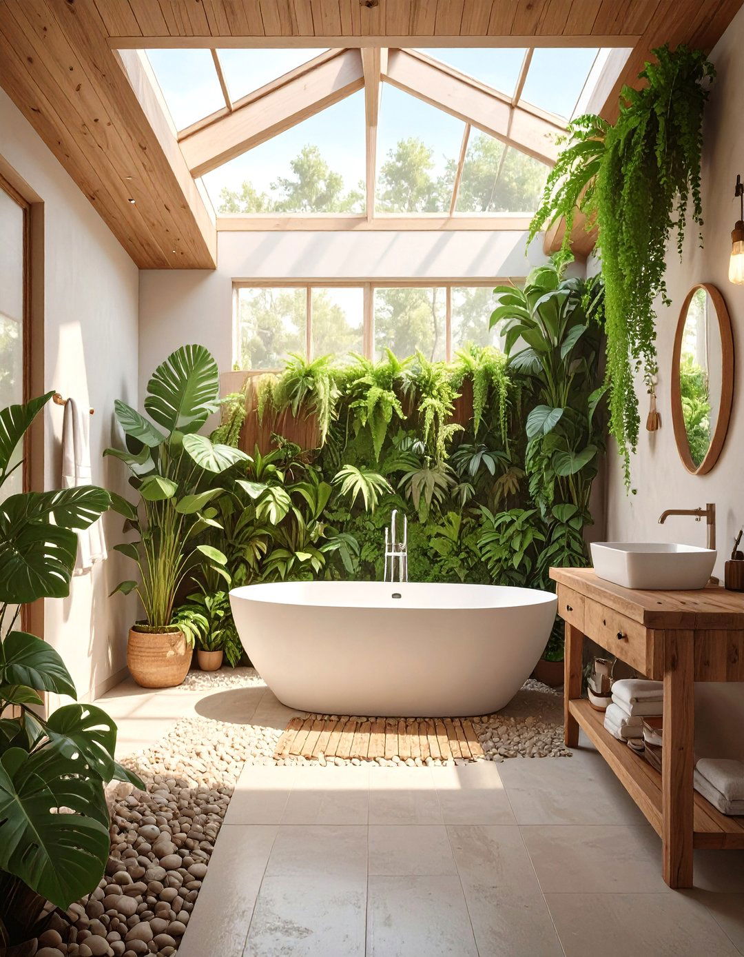 Biophilic Bathroom Design - 30 bathroom remodel ideas 2022