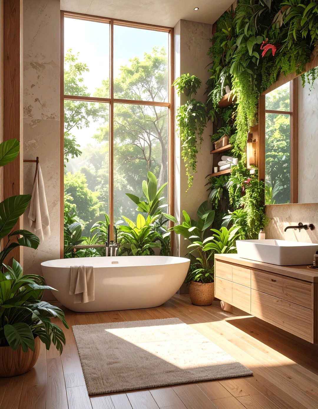 Biophilic Bathroom Design Simulator - 30 bathroom design software ideas