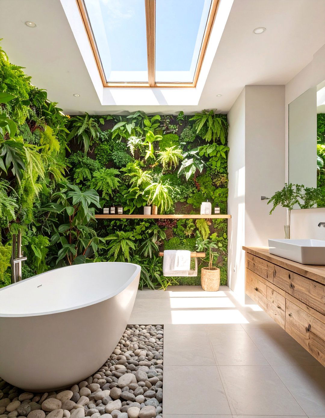 Biophilic Bathroom Sanctuaries - 30 bathroom decor ideas 2025