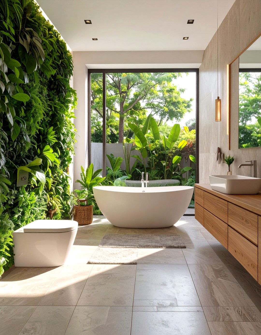 Biophilic Design Bathroom - 30 design bathroom online ideas