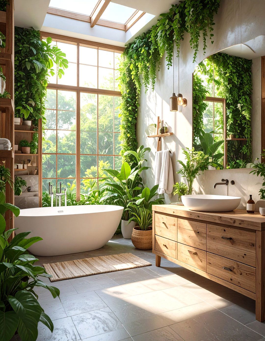 Biophilic Design Bathroom - 30 bathroom ideas modern