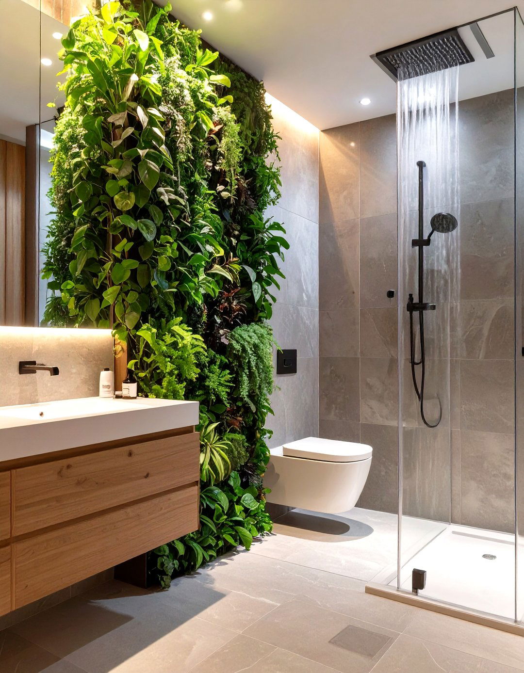 Biophilic Design Elements - 30 ultra modern modern luxury bathroom design ideas