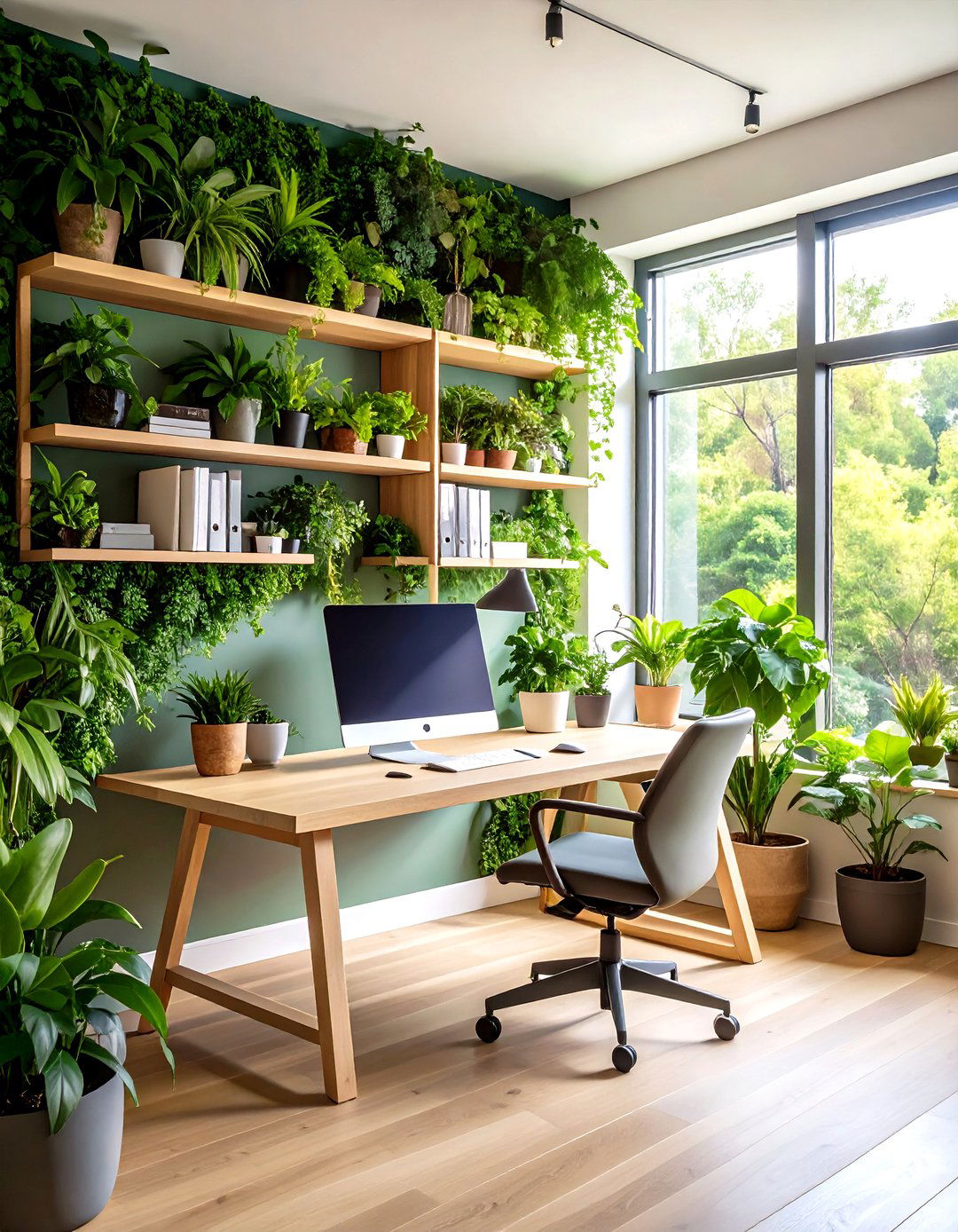 Biophilic Design Home Office - 30 interior design color palette generator ideas