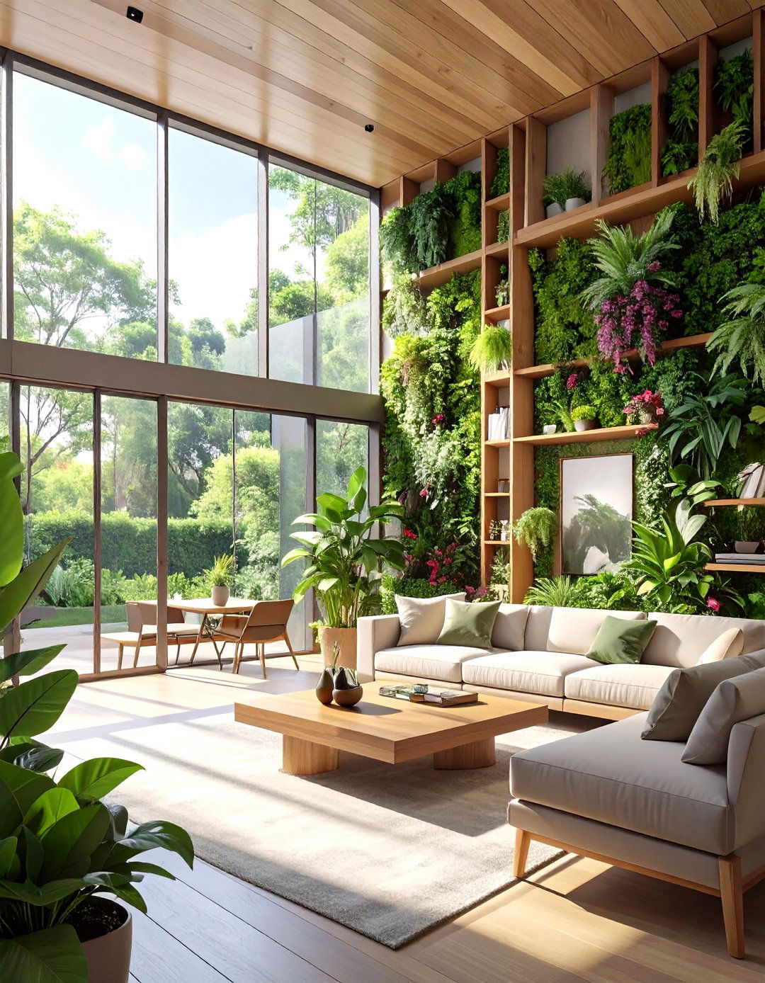 Biophilic Design Indoor Outdoor Flow - 30 modern house interior design ideas