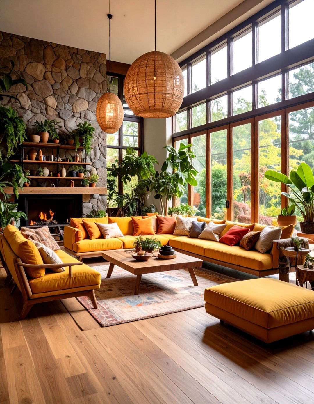 Biophilic Design Living Room - 30 home decor ideas for living room