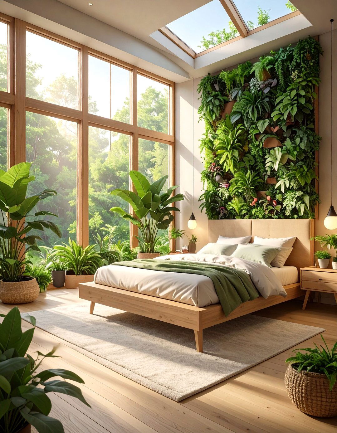 Biophilic Design Sanctuary - 30 master bedroom ideas modern