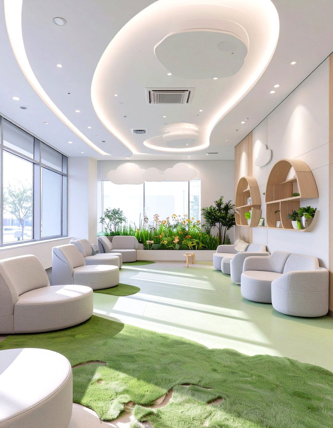 Biophilic Design in a Pediatric Healthcare Clinic - 30 interior design major ideas