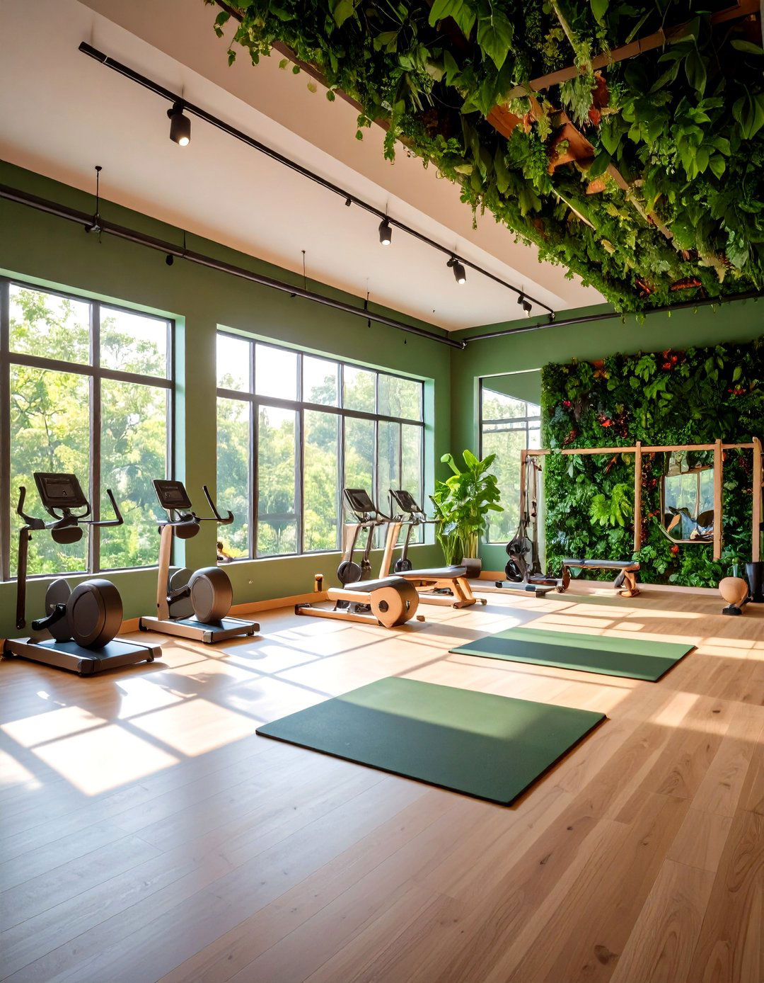 Biophilic Home Gym Design - 30 3d home design online free ideas